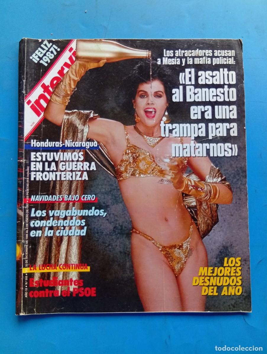 Coleccionismo de revista Intervi&uacute;: INTERVI&Uacute;. A&Ntilde;O 12. N&ordm; 555. ENERO DE 1987. AMALIA IVARS. LOS VAGABUNDOS CONDENADOS EN LA CIUDAD.. LEER