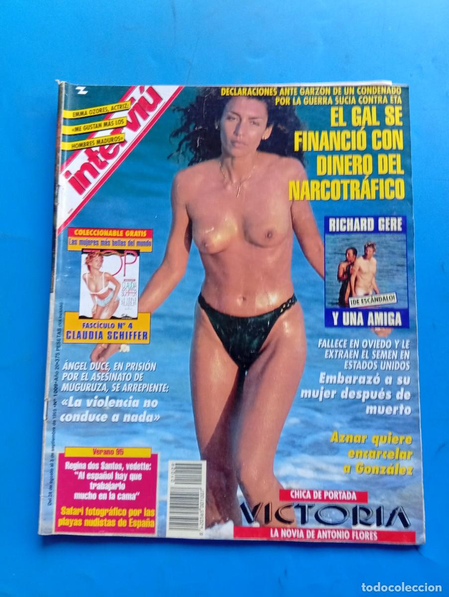 Coleccionismo de revista Intervi&uacute;: INTERVI&Uacute;. A&Ntilde;O 20. N&ordm; 1009. AGOSTO DE 1995. VICTORIA. DINERO DEL NARCOTR&Aacute;FICO FINANCI&Oacute; EL GAL... LEER