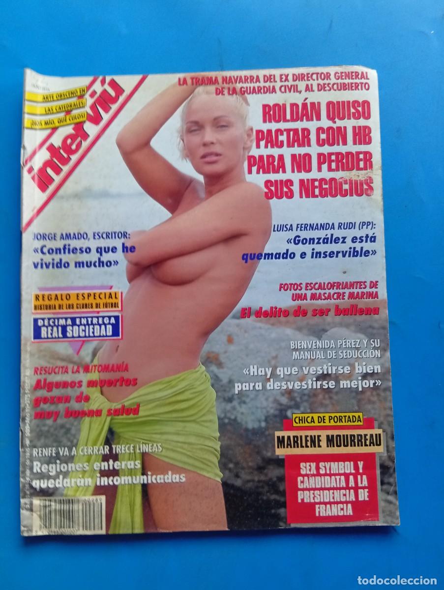 Coleccionismo de revista Intervi&uacute;: INTERVI&Uacute;. A&Ntilde;O 19. N&ordm; 989. ABRIL 1995. MARLENE MONRREAU. EL DELITO DE SER BALLENA. BRUJER&Iacute;A.... LEER
