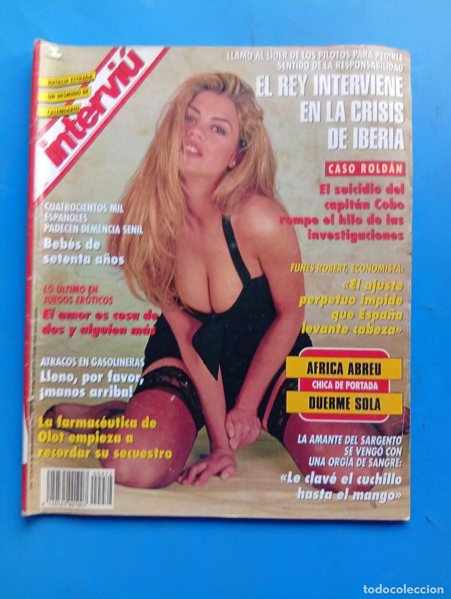 Coleccionismo de revista Intervi&uacute;: INTERVI&Uacute;. A&Ntilde;O 19. N&ordm; 972. DICIEMBRE 1994. &Aacute;FRICA ABREU. EL REY INTERVIENE EN LA CRISIS.... LEER