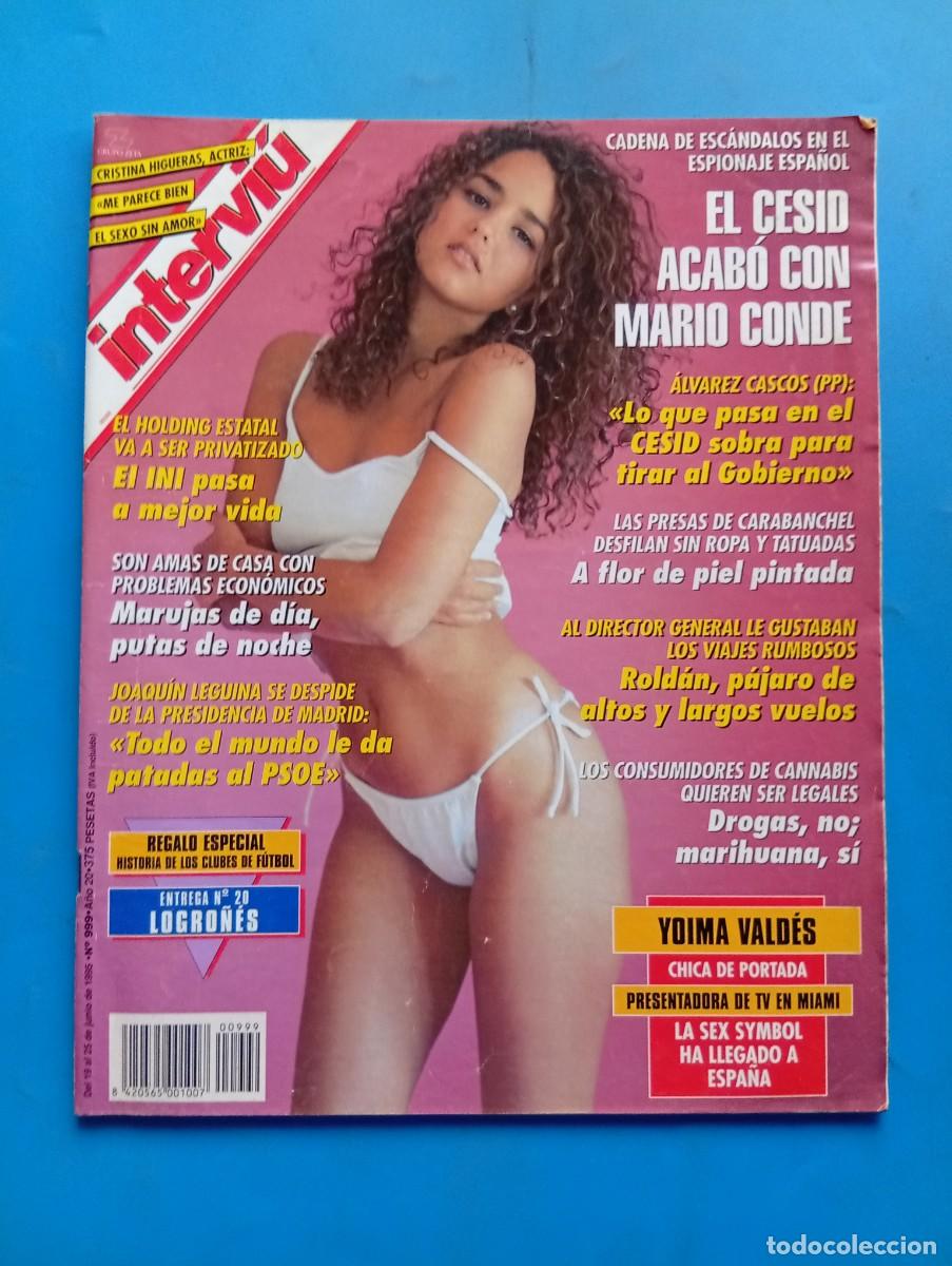 Coleccionismo de revista Intervi&uacute;: INTERVI&Uacute;. A&Ntilde;O 20. N&ordm; 999. JUNIO 1995. YOIMA VALD&Eacute;S. DESFILE DE PRESAS PINTADAS. ATENTADOS... LEER