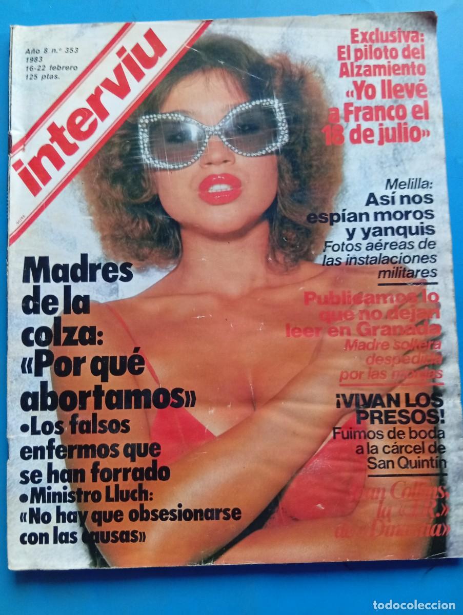 Coleccionismo de revista Intervi&uacute;: INTERVI&Uacute;. A&Ntilde;O 8. N&ordm; 353. FEBRERO. 1983. BAMBOU. MADRES DE LA COLZA. LAS FOTOS PROHIBIDAS DE.. LEER