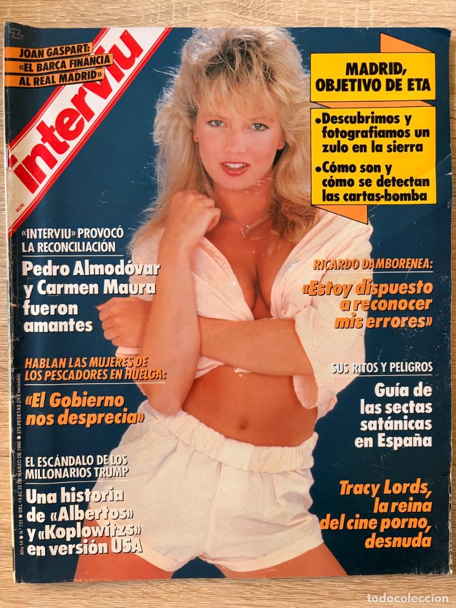 Coleccionismo de revista Intervi&uacute;: INTERVI&Uacute;. N&ordm; 723. MARZO DE 1990. TRACY LORDS. MADRID, OBJETIVO DE ETA. LEER.