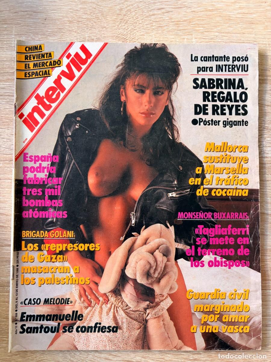 Coleccionismo de revista Intervi&uacute;: INTERVI&Uacute;. A&Ntilde;O 12. N&ordm; 608. ENERO DE 1988. SABRINA SALERNO. SABRINA, REGALO DE REYES. LEER.