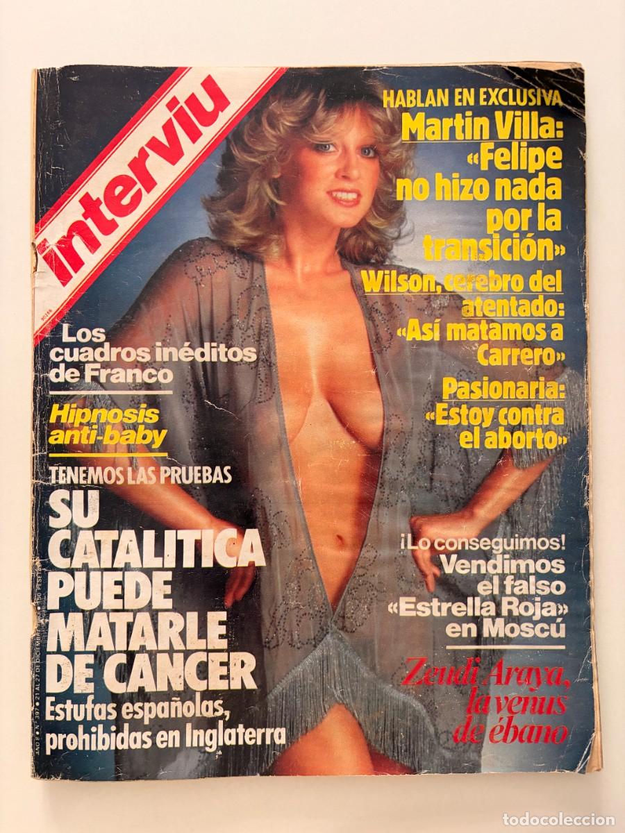 Coleccionismo de revista Intervi&uacute;: INTERVI&Uacute;. A&Ntilde;O 8. N&ordm; 397. DICIEMBRE DE 1983. ZEUDI ARAYA. LOS CUADROS IN&Eacute;DITOS DE FRANCO. LEER.