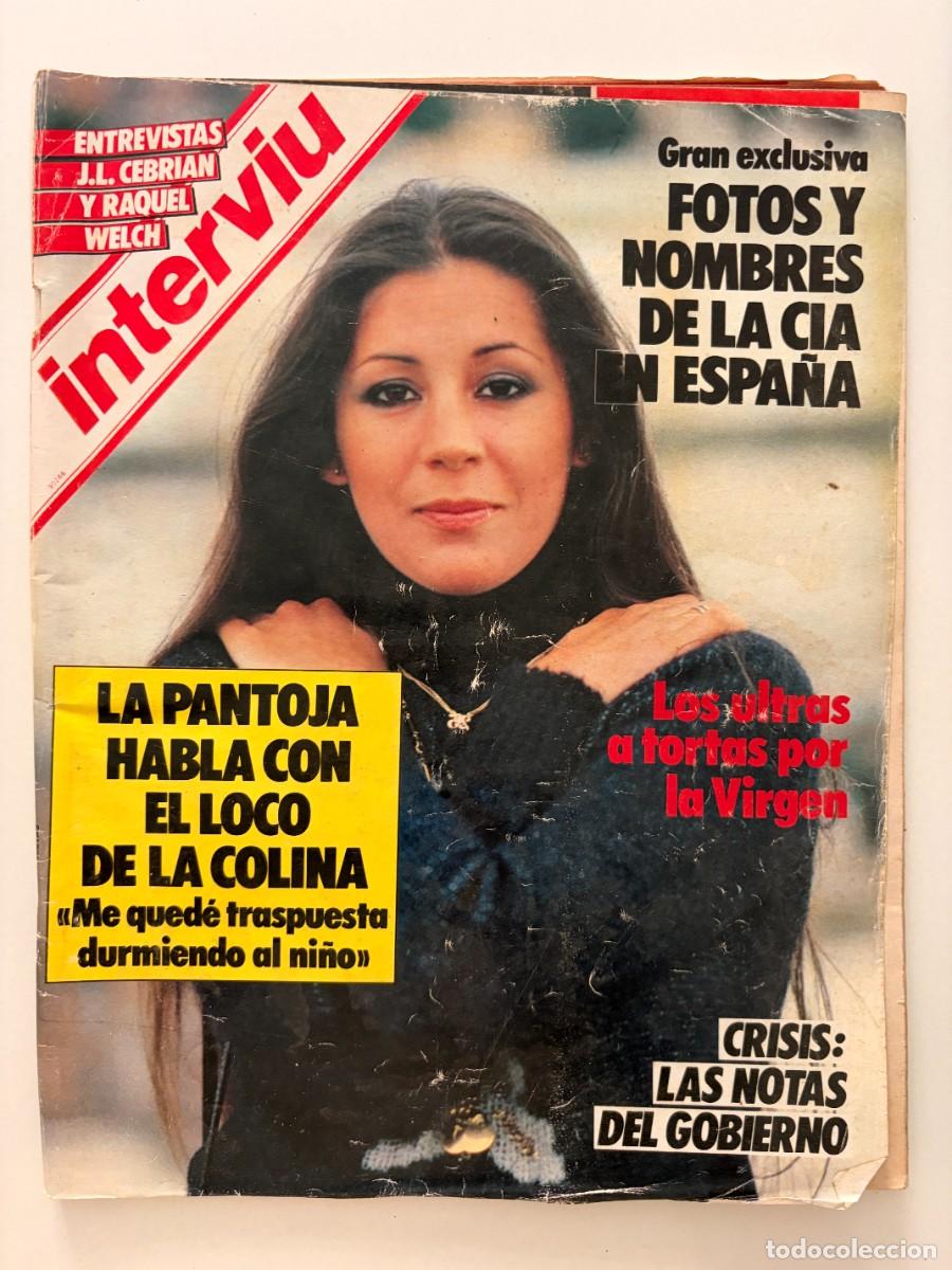 Coleccionismo de revista Intervi&uacute;: INTERVI&Uacute;. A&Ntilde;O 10. N&ordm; 476. JUNIO DE 1985. ISABEL PANTOJA. FOTOS Y NOMBRES DE LA CIA EN ESPA&Ntilde;A. LEER.