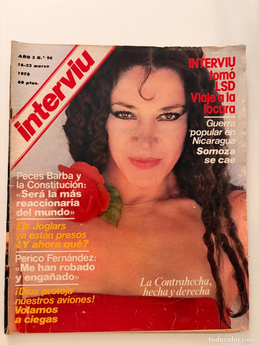 Coleccionismo de revista Intervi&uacute;: INTERVI&Uacute;. A&Ntilde;O 3. N&ordm; 96. MARZO DE 1978. LA CONTRAHECHA. HECHA Y DERECHA. LEER.