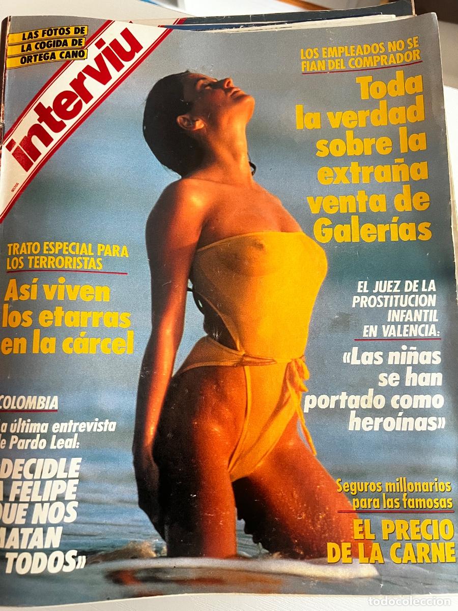Coleccionismo de revista Intervi&uacute;: INTERVI&Uacute;. A&Ntilde;O 12. N&ordm; 597. OCTUBRE. 1987. TODA LA VERDAD SOBRE LA VENTA DE GALER&Iacute;AS. AS&Iacute; VIV.. LEER