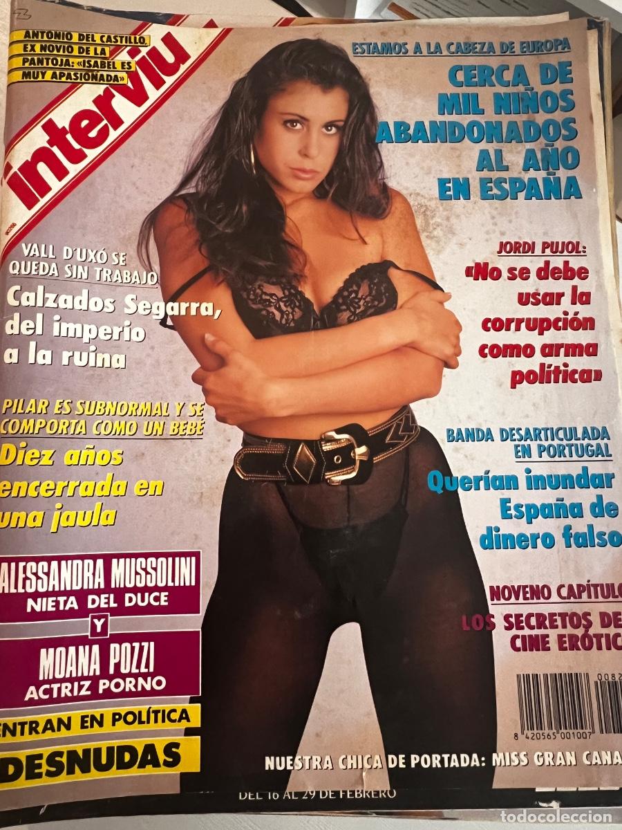 Coleccionismo de revista Intervi&uacute;: INTERVI&Uacute;. A&Ntilde;O 17. N&ordm; 825. FEB-MAR 1992. ALESSANDRA MUSSOLINI. MURCIA: MAR&Iacute;A DEL PILAR. LEER