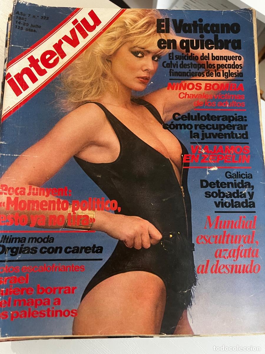 Coleccionismo de revista Intervi&uacute;: INTERVI&Uacute;. A&Ntilde;O 7. N&ordm; 322. JULIO DE 1982. EL VATICANO EN QUIEBRA. NI&Ntilde;OS BOMBA. ISRAEL QUIERE BO.. LEER