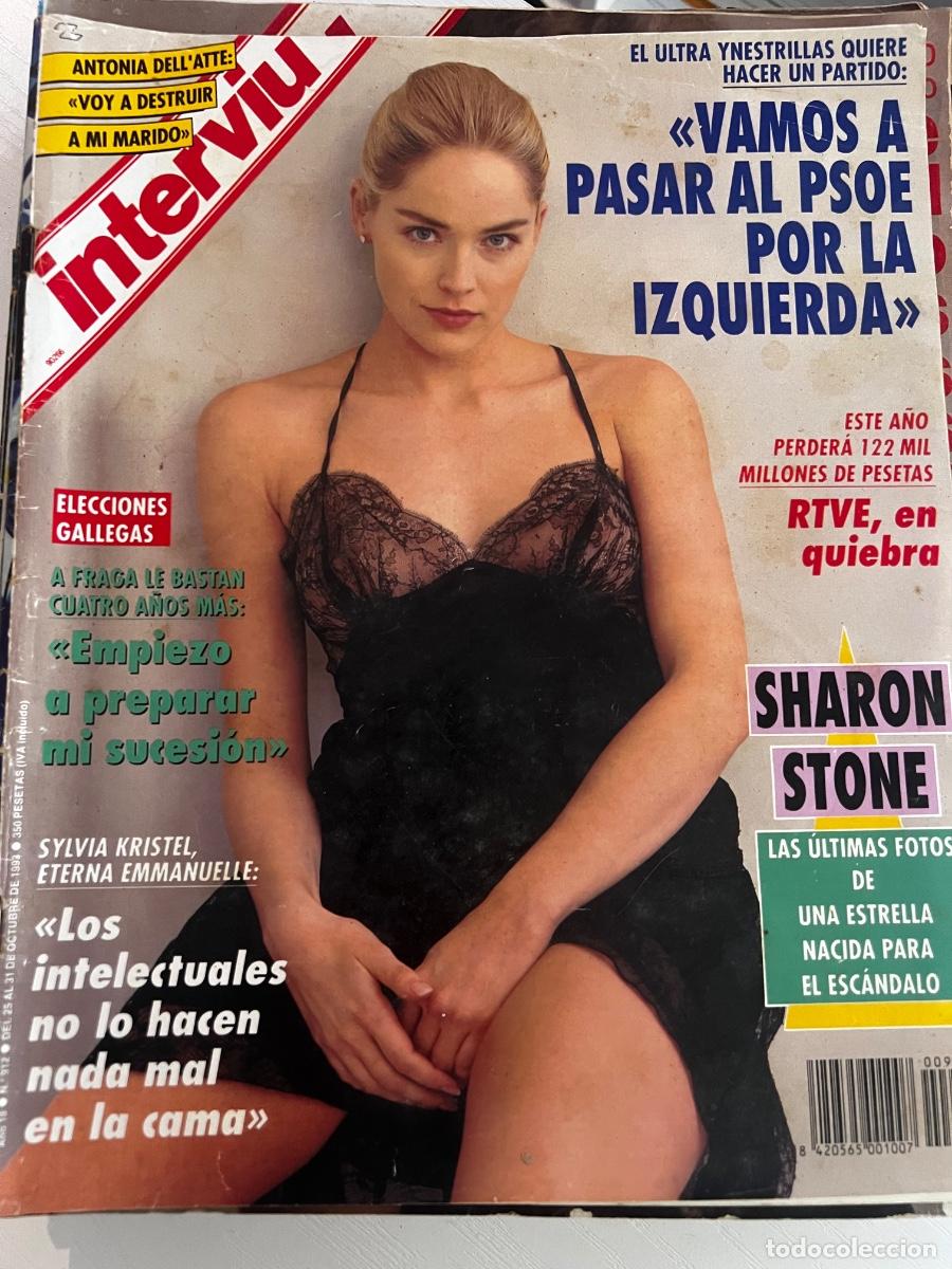Coleccionismo de revista Intervi&uacute;: INTERVI&Uacute;. A&Ntilde;O 18. N&ordm; 912. OCTUBRE 1993. SHARON STONE. UN EMPRESARIO DESTACA EN C&Aacute;CERES. LEER