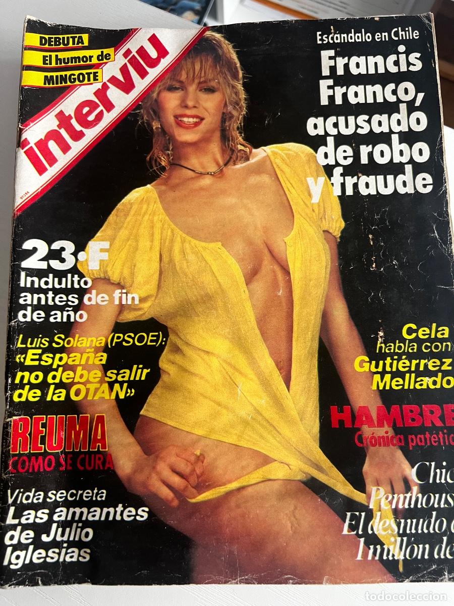Coleccionismo de revista Intervi&uacute;: INTERVI&Uacute;. A&Ntilde;O 9. N&ordm; 421. JUNIO. 1984. ESCANDALO EN CHILE, FRANCIS FRANCO, ACUSADO DE ROBO Y .. LEER