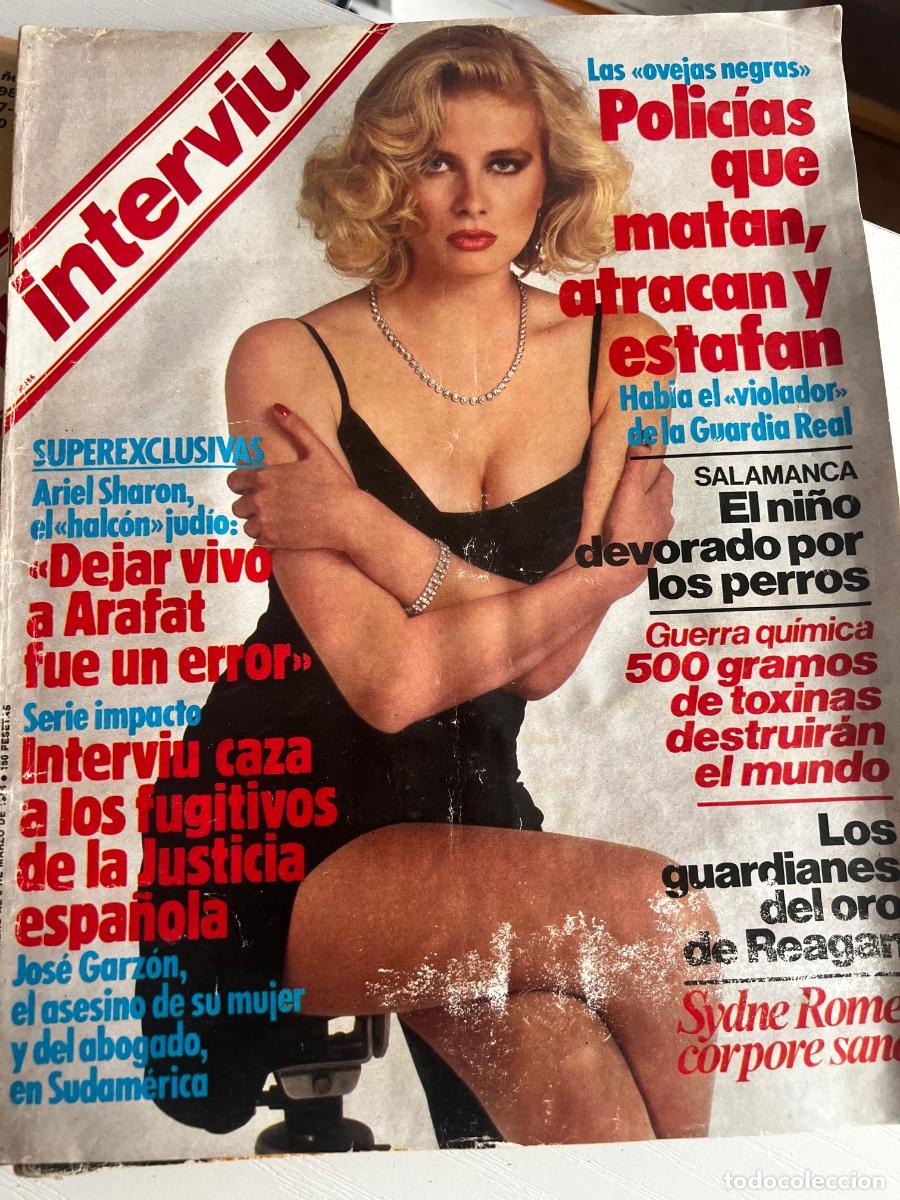Coleccionismo de revista Intervi&uacute;: INTERVI&Uacute;. A&Ntilde;O 9. N&ordm; 407. FEB-MAR DE 1984. SYDNE ROME. LOS GUARDIANES DEL ORO DE REAGAN. LA CA.. LEER