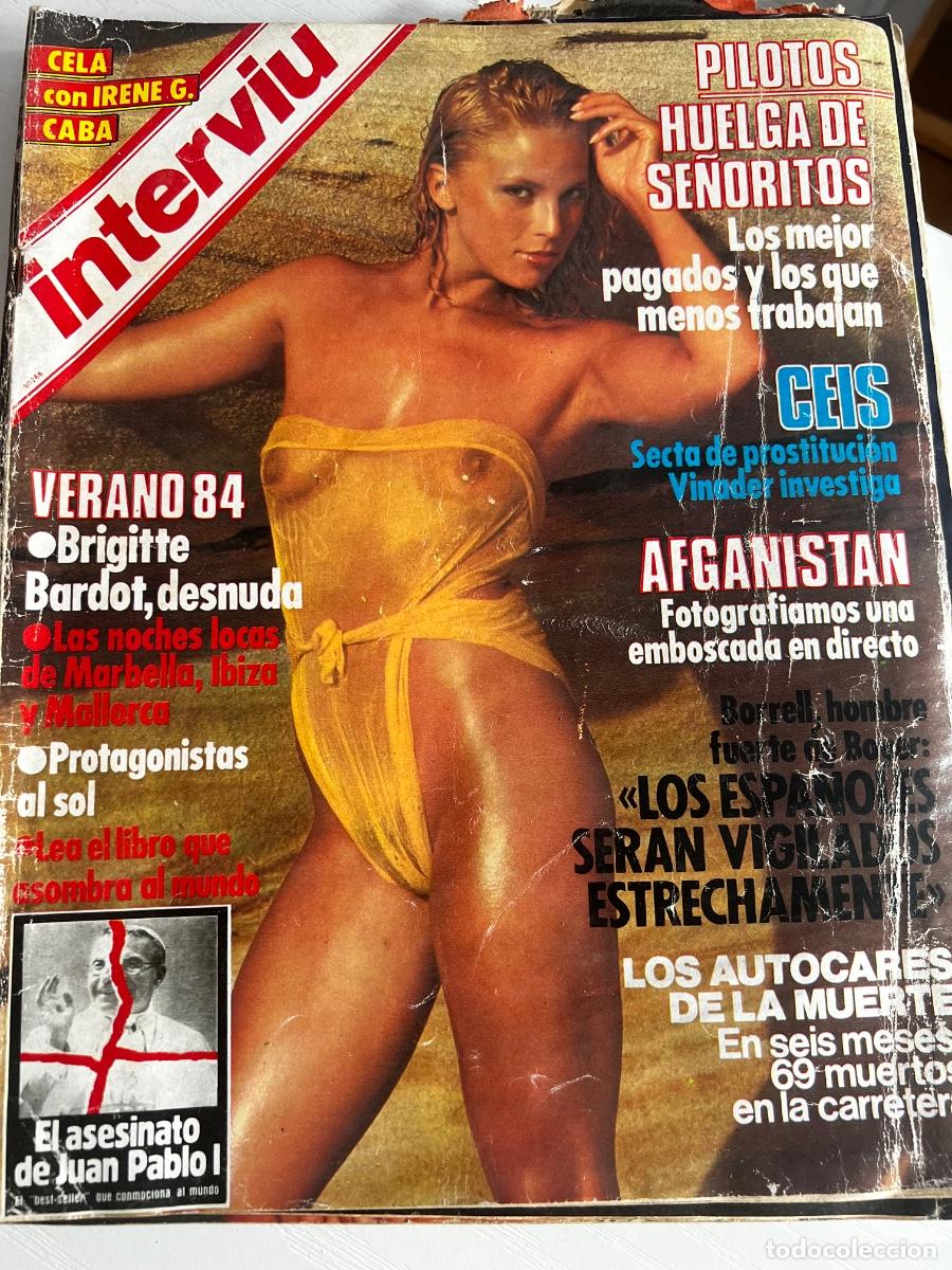 Coleccionismo de revista Intervi&uacute;: INTERVI&Uacute;. N&ordm; 427. JULIO 1984. PILOTOS: HUELGA DE SE&Ntilde;ORITOS, LOS MEJOR PAGADOS Y LOS QUE MENOS TRABAJ