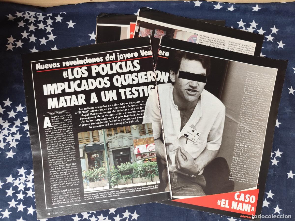 Coleccionismo de revista Intervi&uacute;: Nuevas revelaciones del joyero Venero .Recorte/Cliping Revista Interviu 535-1986