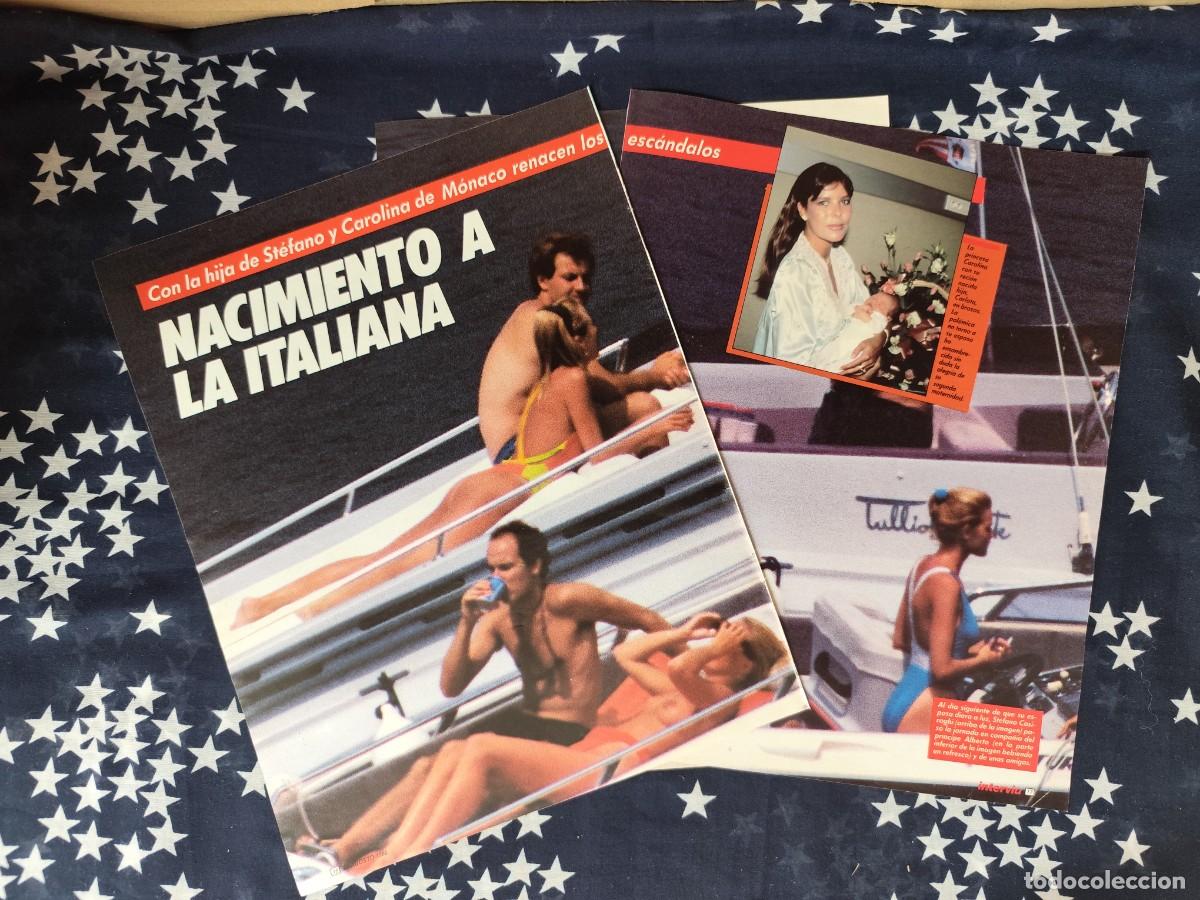 Coleccionismo de revista Intervi&uacute;: Nacimiento a la italiana. Recorte/Cliping Revista Interviu 536-1986
