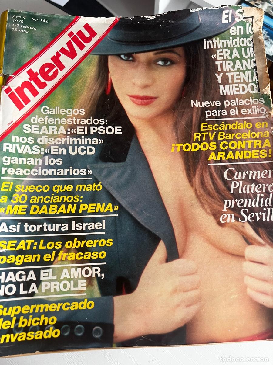 Coleccionismo de revista Intervi&uacute;: INTERVI&Uacute;. A&Ntilde;O 4. N&ordm; 142. FEBRERO DE 1979. CARMEN PLATERO. EL SUECO QUE MAT&Oacute; A 30 ANCIANOS. AS.. LEER