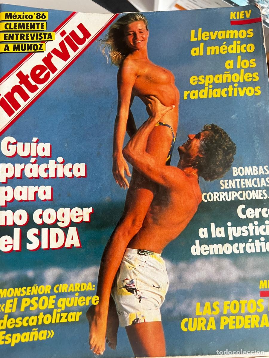 Coleccionismo de revista Intervi&uacute;: INTERVI&Uacute;. A&Ntilde;O 11. N&ordm; 522. MAYO DE 1986. BOMBAS, SENTENCIAS, CORRUPCIONES. KIEV: LLEVAMOS AL M.. LEER