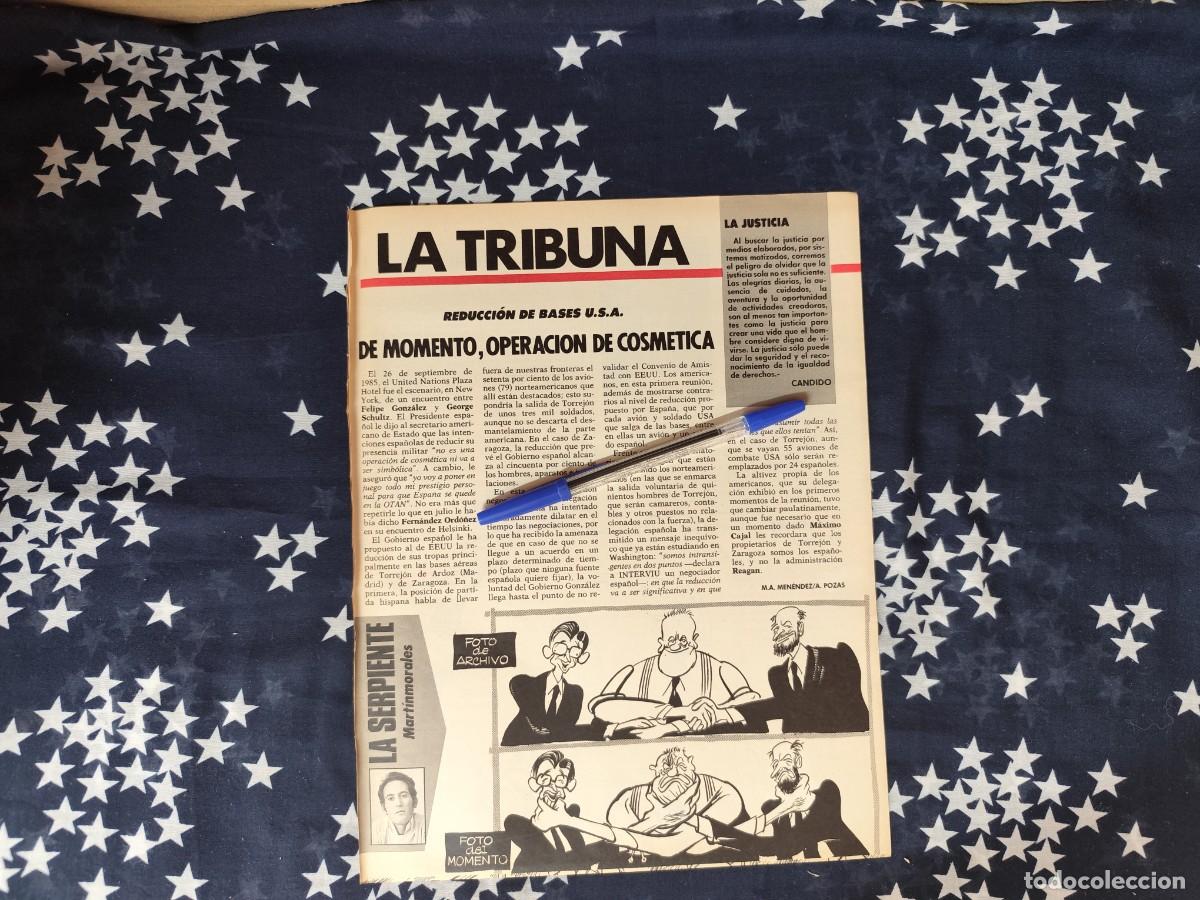 Coleccionismo de revista Intervi&uacute;: La serpiente Mart&iacute;nmorales Recorte/Cliping Revista Interviu 531-1986