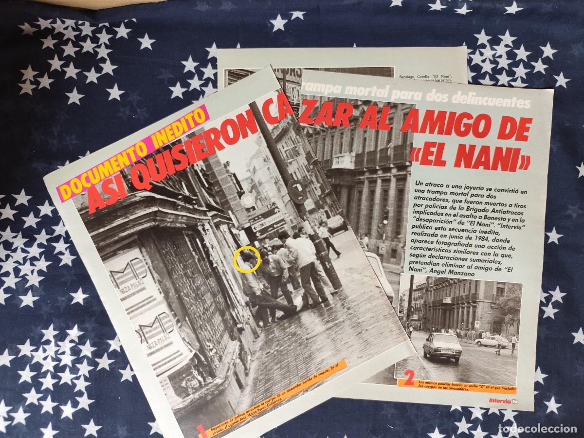 Coleccionismo de revista Intervi&uacute;: As&iacute; quisieron cazar al amigo de El Nani .Recorte/Cliping Revista Interviu 537-1986