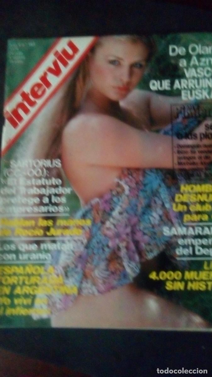 Coleccionismo de revista Intervi&uacute;: INTERVIU 167-RAPHAEL-NADIUSKA-ANTONIO AMAYA-MALASA&Ntilde;A-LOS ANCARES-FRANCISCO IB&Aacute;&Ntilde;EZ-ROC&Iacute;O JURADO