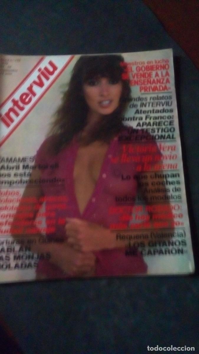 Coleccionismo de revista Intervi&uacute;: INTERVIU 175-VICTORIA ABRIL-URSULA ANDRESS-VICTORIA VERA-DOCTOR ROSADO-MALLORCA-CINQUETTI-GILA