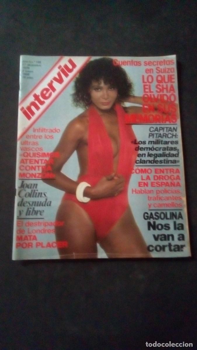 Coleccionismo de revista Intervi&uacute;: INTERVIU 189-AJITA WILSON-MANOLO ORANTES-FABIO TESTI-XAVIER VINADER-JOAN COLLINS-UMD CAPITAN PITARCH