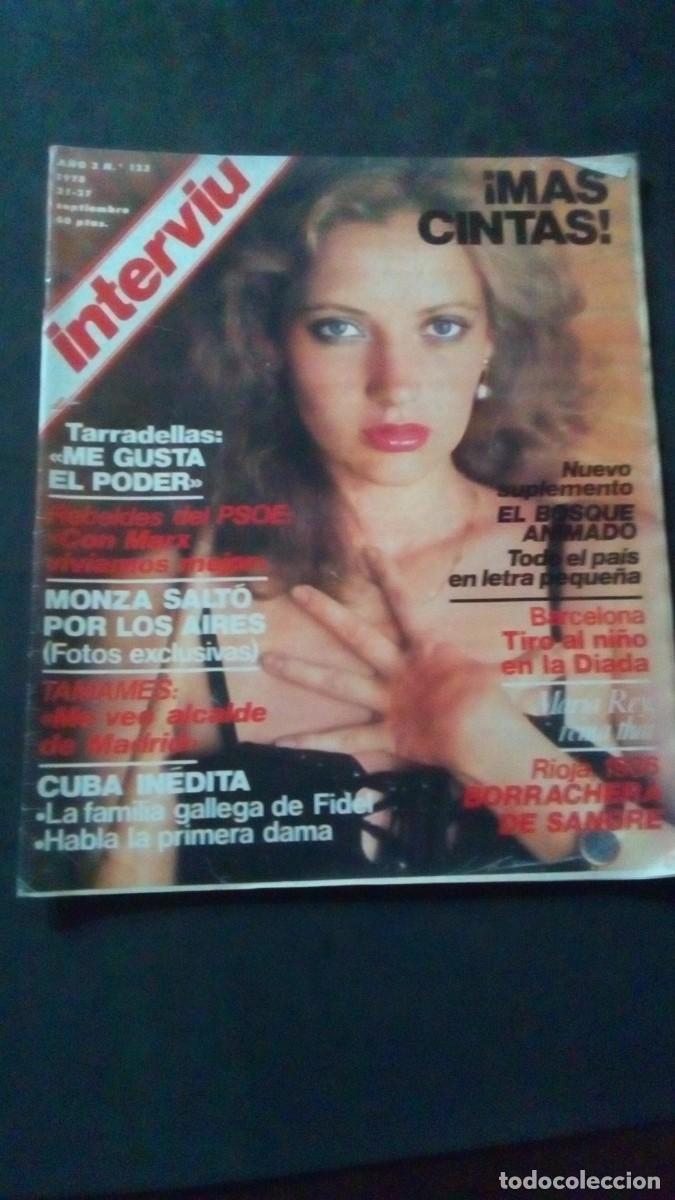 Coleccionismo de revista Intervi&uacute;: INTERVIU 123-CITROEN GS-IBIZA-SAN SEBASTI&Aacute;N-LA RIOJA-JOE LOUIS-FIDEL CASTRO-XIRINACHS-MAR&Iacute;A REY