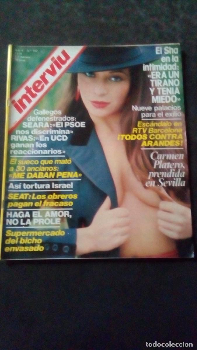 Coleccionismo de revista Intervi&uacute;: INTERVIU 142-CARMEN PLATERO-TUY-TIP Y COLL-EL PALMAR DE TROYA-ISRAEL-SUSANA ESTRADA-ROC&Iacute;O JURADO