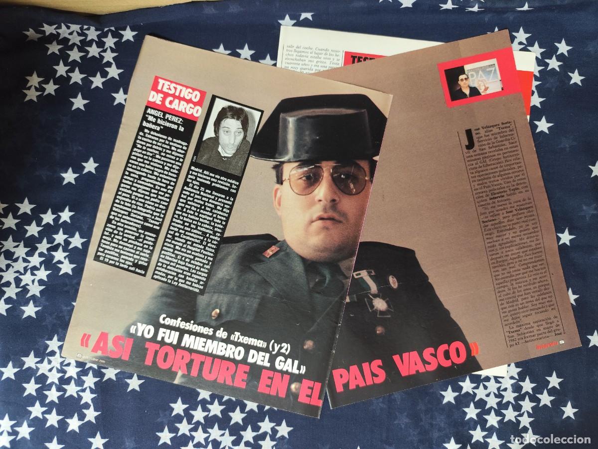 Coleccionismo de revista Intervi&uacute;: Confesiones de Txema (y2) Recort&eacute;/Cliping Revista Interviu 543-1986