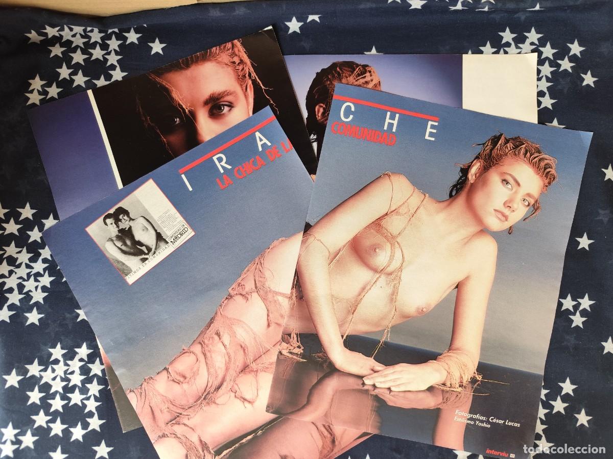 Coleccionismo de revista Intervi&uacute;: Irache la chica de la comunidad Recort&eacute;/Cliping Revista Interviu 549-1986