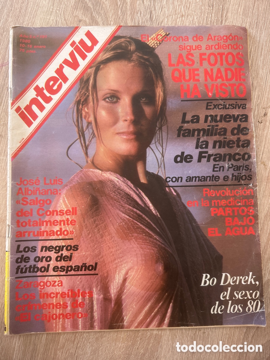 Coleccionismo de revista Intervi&uacute;: Revista interviu n&uacute;mero 191 no derek incluye suplemento