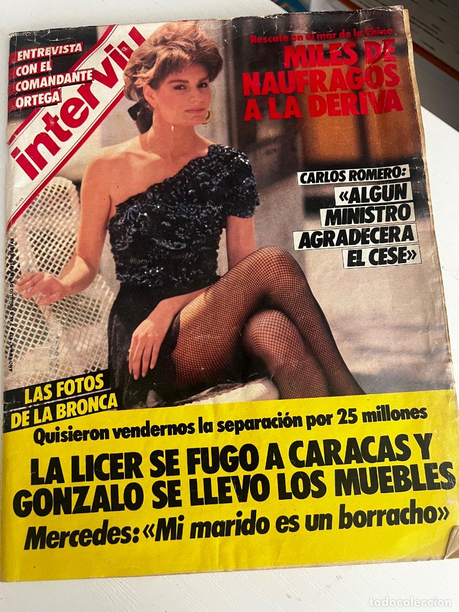Coleccionismo de revista Intervi&uacute;: INTERVI&Uacute;. A&Ntilde;O 10. N&ordm; 477. JULIO DE 1985. VIETNAMITAS A LA DERIVA. P&Aacute;NICO EN LOS VUELOS. CAZA .. LEER