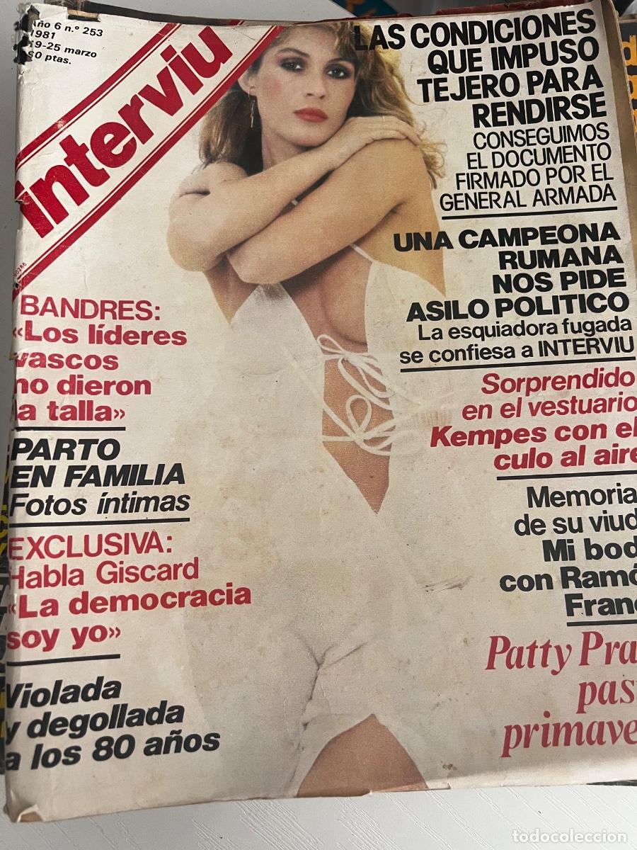 Coleccionismo de revista Intervi&uacute;: INTERVI&Uacute;. A&Ntilde;O 6. N&ordm; 253. MARZO DE 1981. PATTY PRAVO. VIOLACI&Oacute;N DE TUMBAS EN ZALAMEA. VIOLADA .. LEER