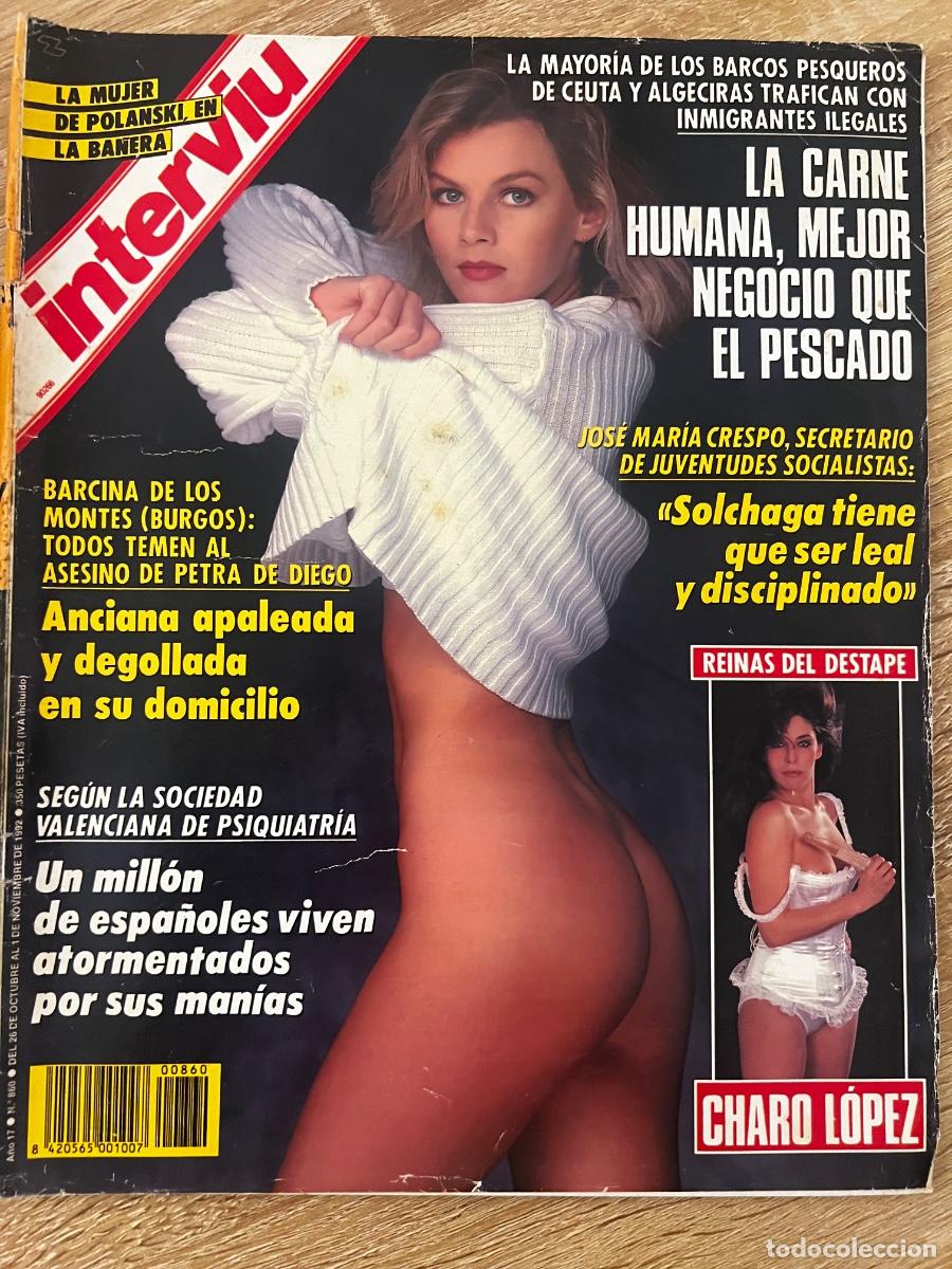 Coleccionismo de revista Intervi&uacute;: INTERVI&Uacute;. A&Ntilde;O 17. N&ordm; 860. OCT-NOV DE 1992. CHARO L&Oacute;PEZ. LAS MAN&Iacute;AS DE LOS ESPA&Ntilde;OLES. LOS AFRI.. LEER