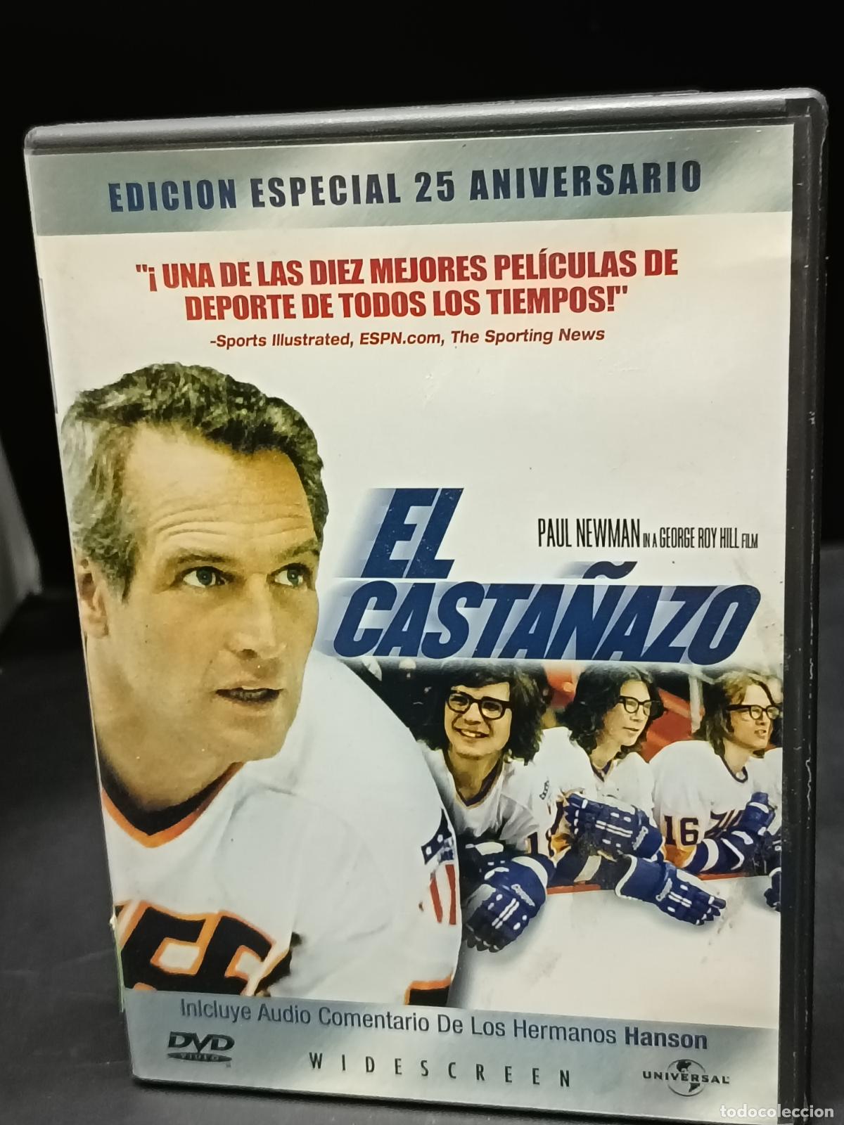 Coleccionismo de revista Intervi&uacute;: EL CASTA&Ntilde;AZO de George Roy Hill con PAUL NEWMAN... DVD Especial 25 Aniversario COMEDIA Deportiva