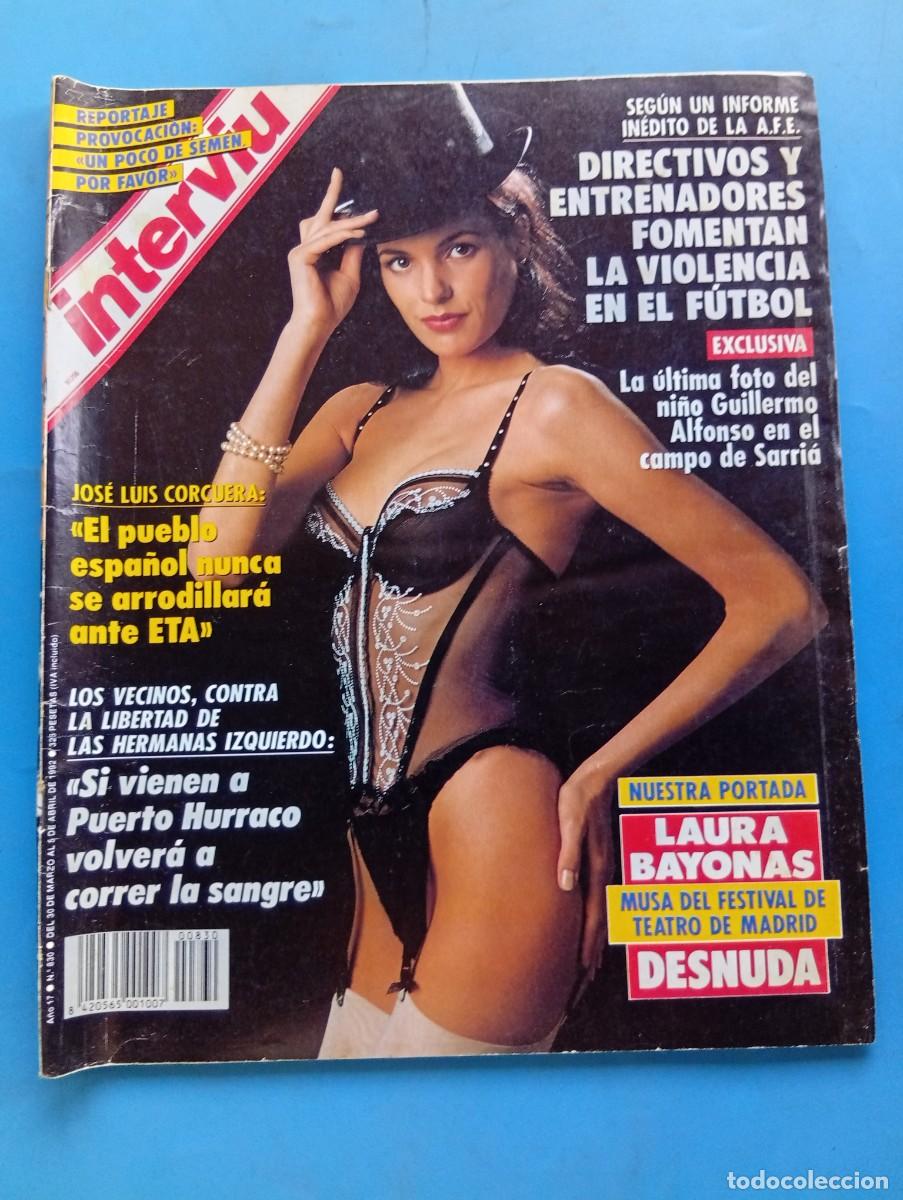 Coleccionismo de revista Intervi&uacute;: INTERVI&Uacute;. A&Ntilde;O 17. N&ordm; 830. MAR-ABR DE 1992. LAURA BAYONAS. INFORME IN&Eacute;DITO DE LA AFE. MOSC&Uacute;: ... LEER