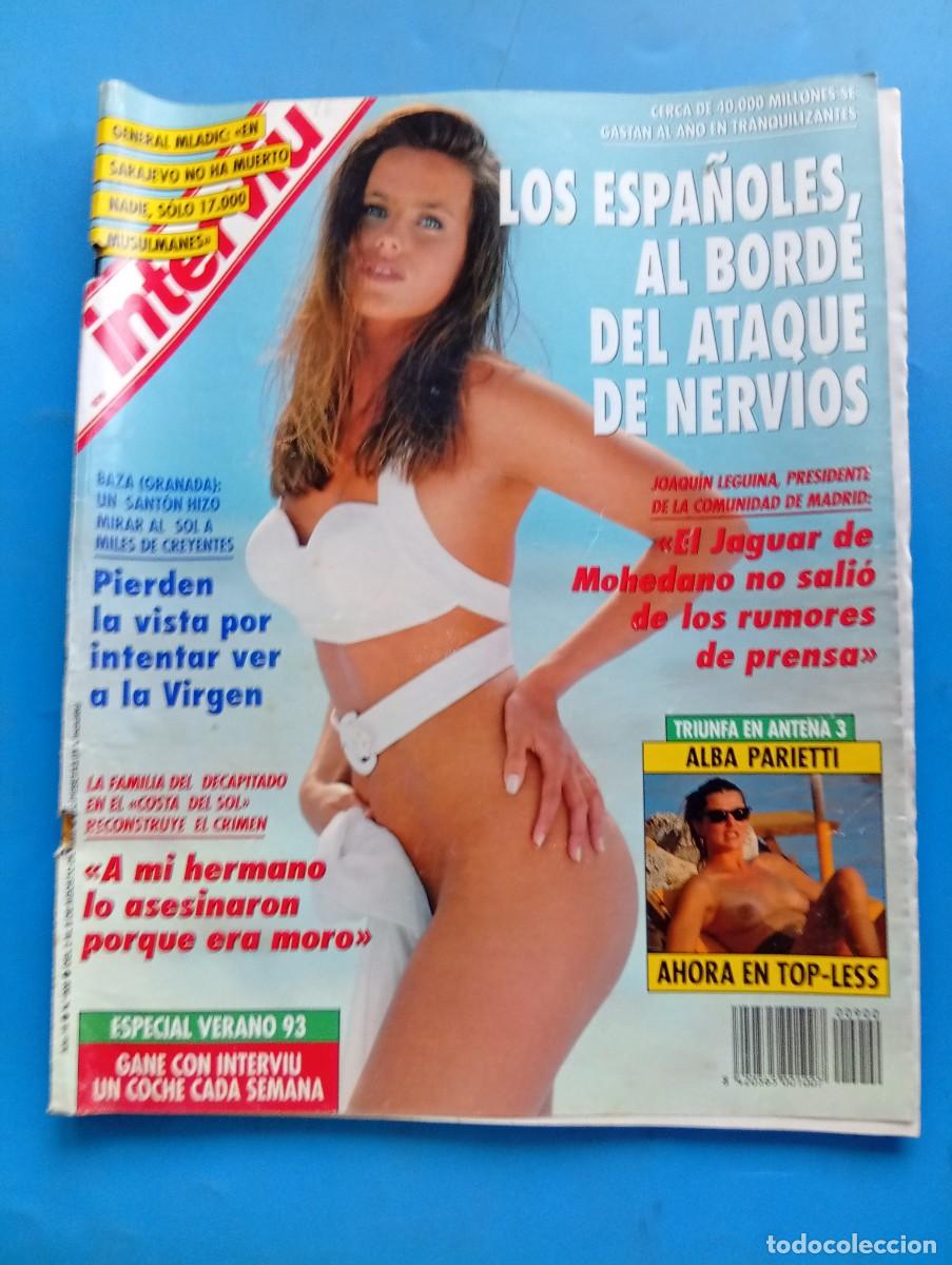 Coleccionismo de revista Intervi&uacute;: INTERVI&Uacute;. A&Ntilde;O 18. N&ordm; 900 AGOSTO DE 1993. AUMENTA LA VENTA DE PSICOF&Aacute;RMACOS. LAS VACACIONES DE.. LEER