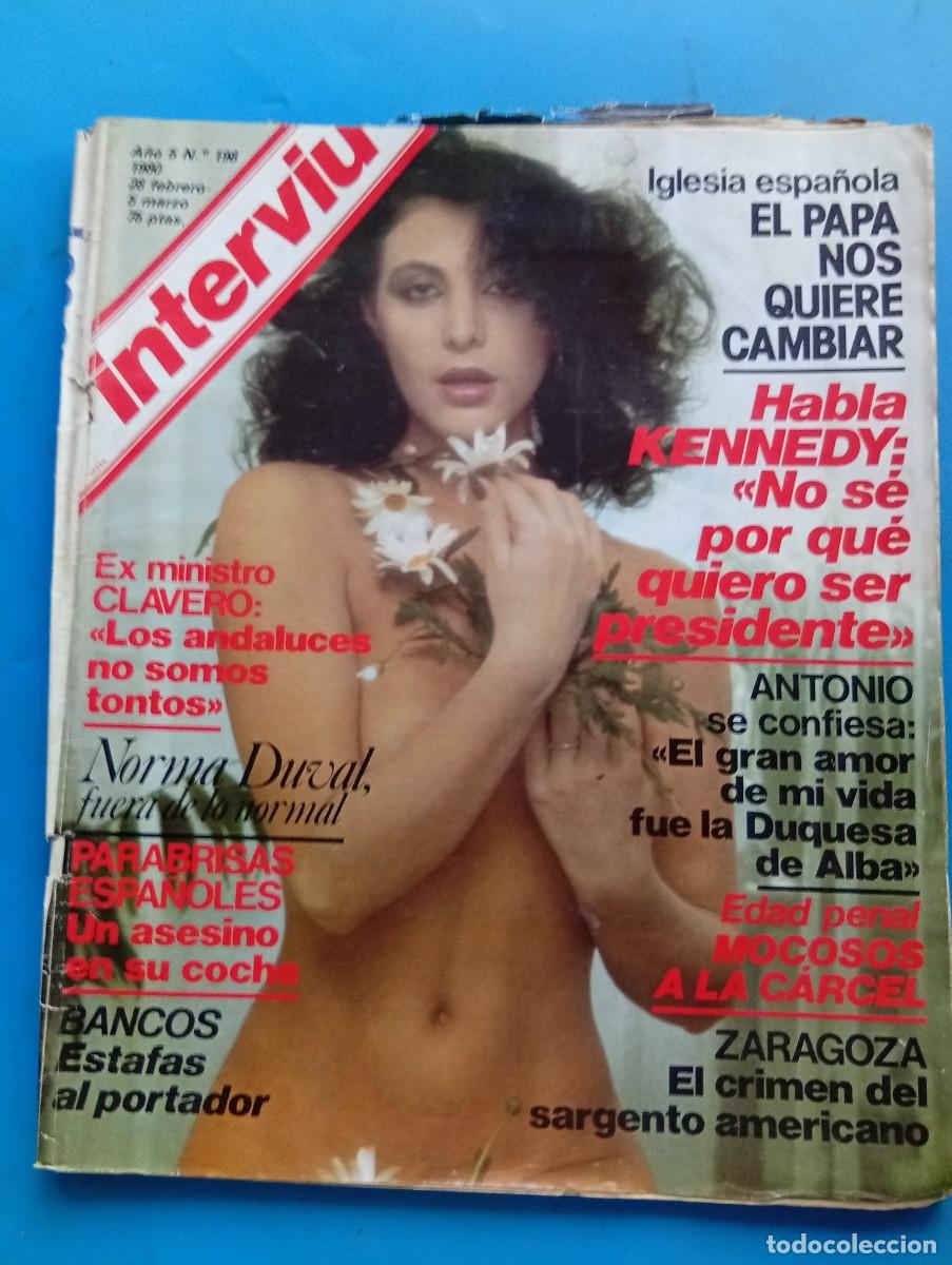 Coleccionismo de revista Intervi&uacute;: INTERVI&Uacute;. N&ordm; 198. FEBRERO 1980. NORMA DUVAL. PARABRISAS ESPA&Ntilde;OLES: UN ASESINO EN SU COCHE.. LEER