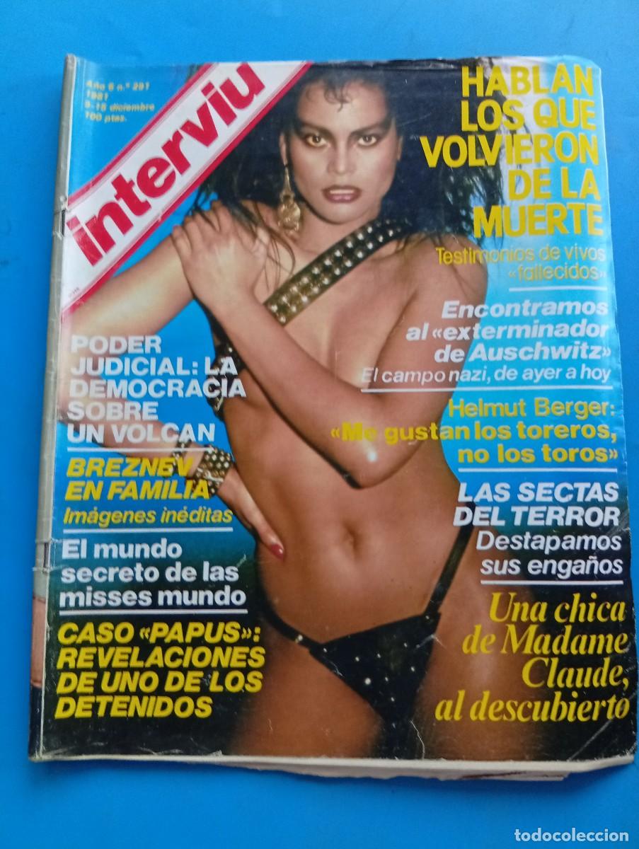 Coleccionismo de revista Intervi&uacute;: INTERVI&Uacute;. A&Ntilde;O 6. N&ordm; 291. DICIEMBRE DE 1981. YANET. LA QUINIELA MALDITA. AUSCHWITZ, EL CAMINO .. LEER