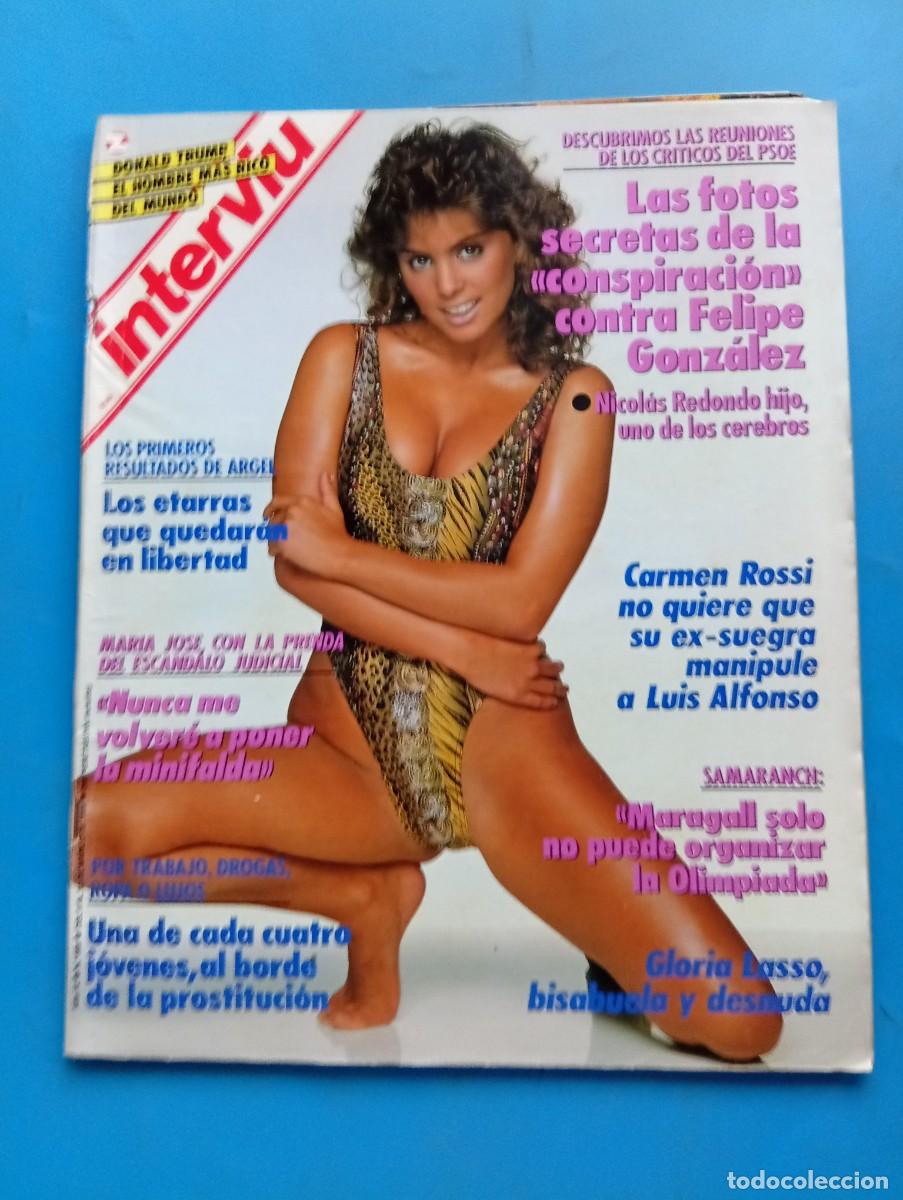 Coleccionismo de revista Intervi&uacute;: INTERVI&Uacute;. A&Ntilde;O 12. N&ordm; 669. MARZO DE 1989. LAS FOTOS SECRETAS CONTRA FELIPE GONZ&Aacute;LEZ. LOS ETARR.. LEER