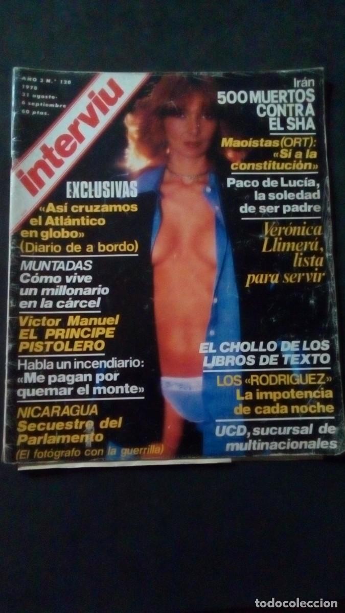 Coleccionismo de revista Intervi&uacute;: INTERVIU 120-PACO DE LUC&Iacute;A-PATRICIA ADRIANI-LEONORA FANI-VER&Oacute;NICA LLIMER&Aacute;-CANET ROCK-SUSANA ESTRADA