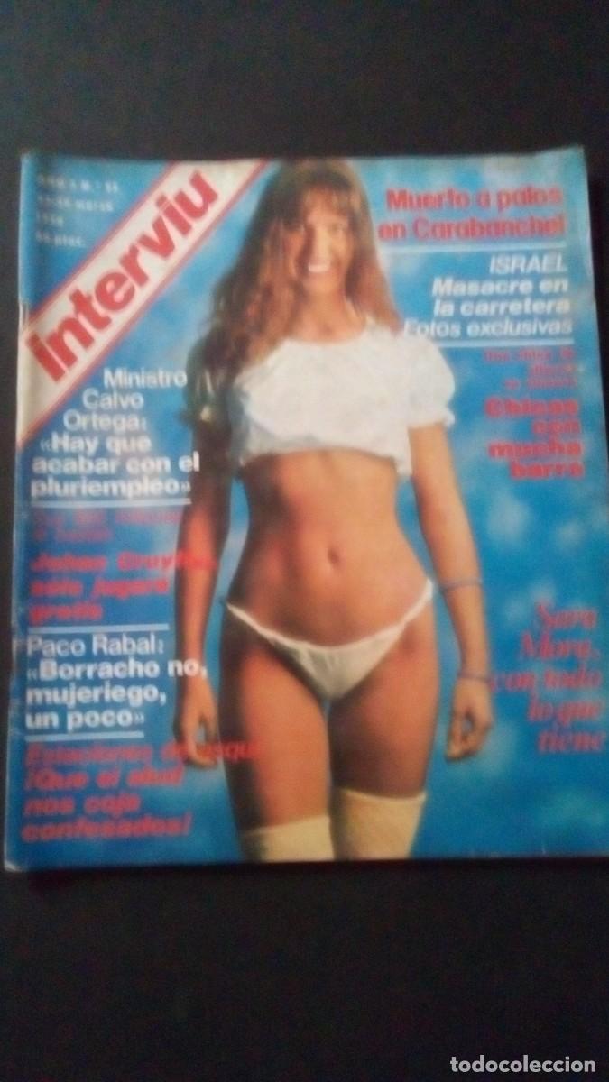 Coleccionismo de revista Intervi&uacute;: INTERVIU 97-SARA MORA-CARLISMO-CARDENAL SEGURA-SEMANA SANTA-PACO RABAL-CRUYFF-BAADER MEINHOF-COCAINA