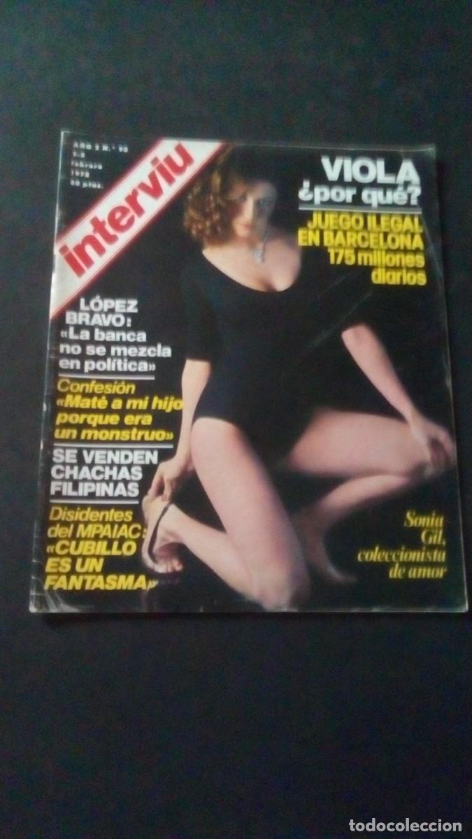 Coleccionismo de revista Intervi&uacute;: INTERVIU 90-1978-LILLI CARATI-IVONNE SENT&Iacute;S-ETA-MPAIAC CUBILLO-NACHA GUEVARA-TIERNO GALV&Aacute;N