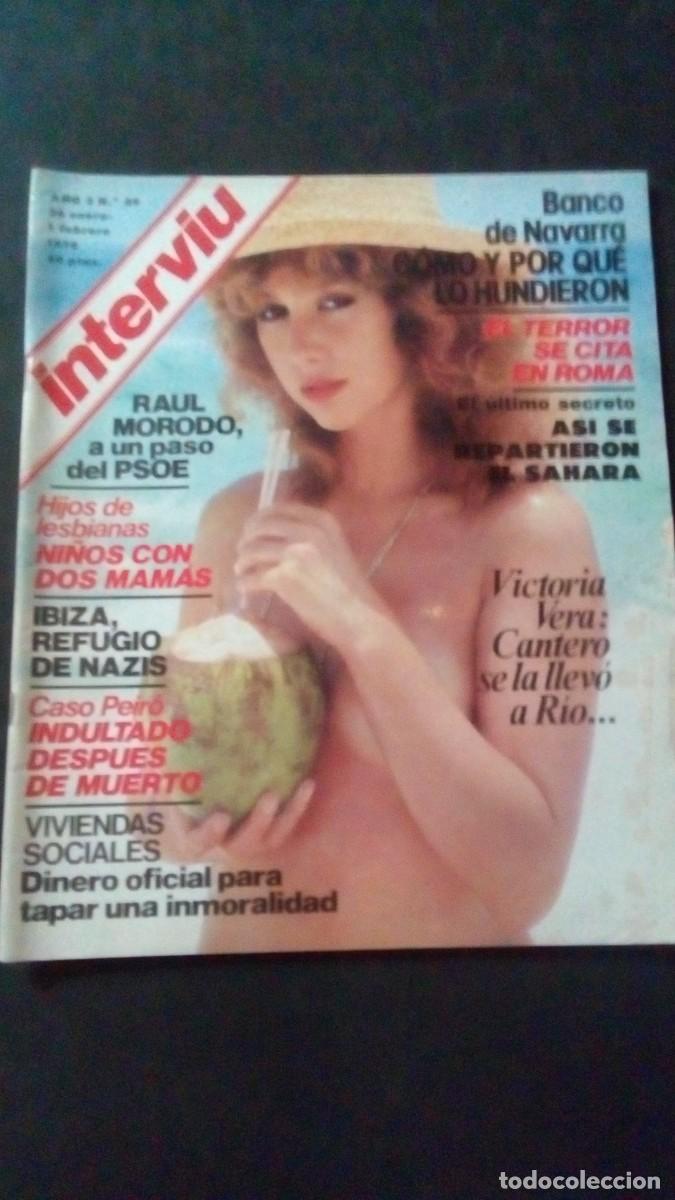 Coleccionismo de revista Intervi&uacute;: INTERVIU 89-1978-VICTORIA VERA-EVA ROBIN-CARROLL BAKER-EL SAHARA-VIGO-IBIZA-PALOMARES-JUAN PEIR&Oacute;