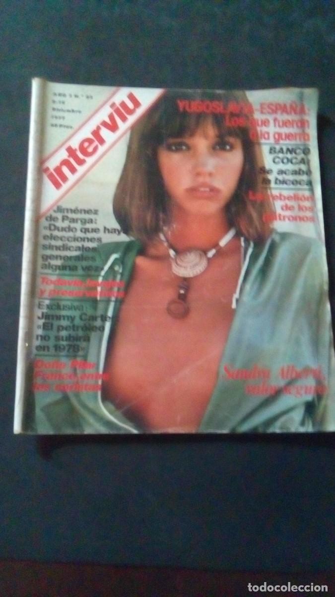 Coleccionismo de revista Intervi&uacute;: INTERVIU 82-1977-SANDRA ALBERTI-TRAGEDIA DE FUNCHAL-TRAVESTI-BANCO COCA-PALMAR DE TROYA