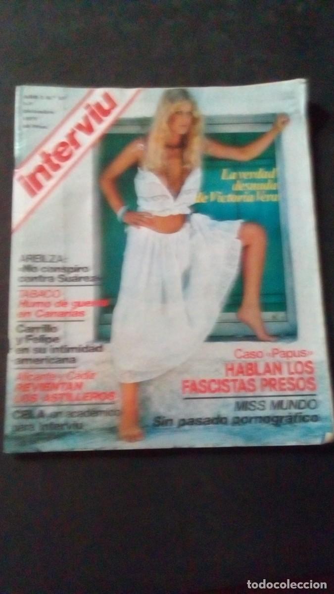 Coleccionismo de revista Intervi&uacute;: INTERVIU 81-1977-MISS MUNDO-SUSANA ESTRADA-VICTORIA VERA-DAL&Iacute;-CASO PAPUS-CANARIAS-GRANADA-M&Aacute;LAGA