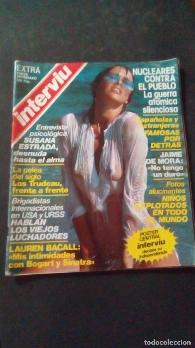 Coleccionismo de revista Intervi&uacute;: INTERVIU EXTRA 1979-LOLITAS-SUSANA ESTRADA-LOREDANA BERTE-JAIME DE MORA-SAM HASKINS-BAADER MEINHOFF