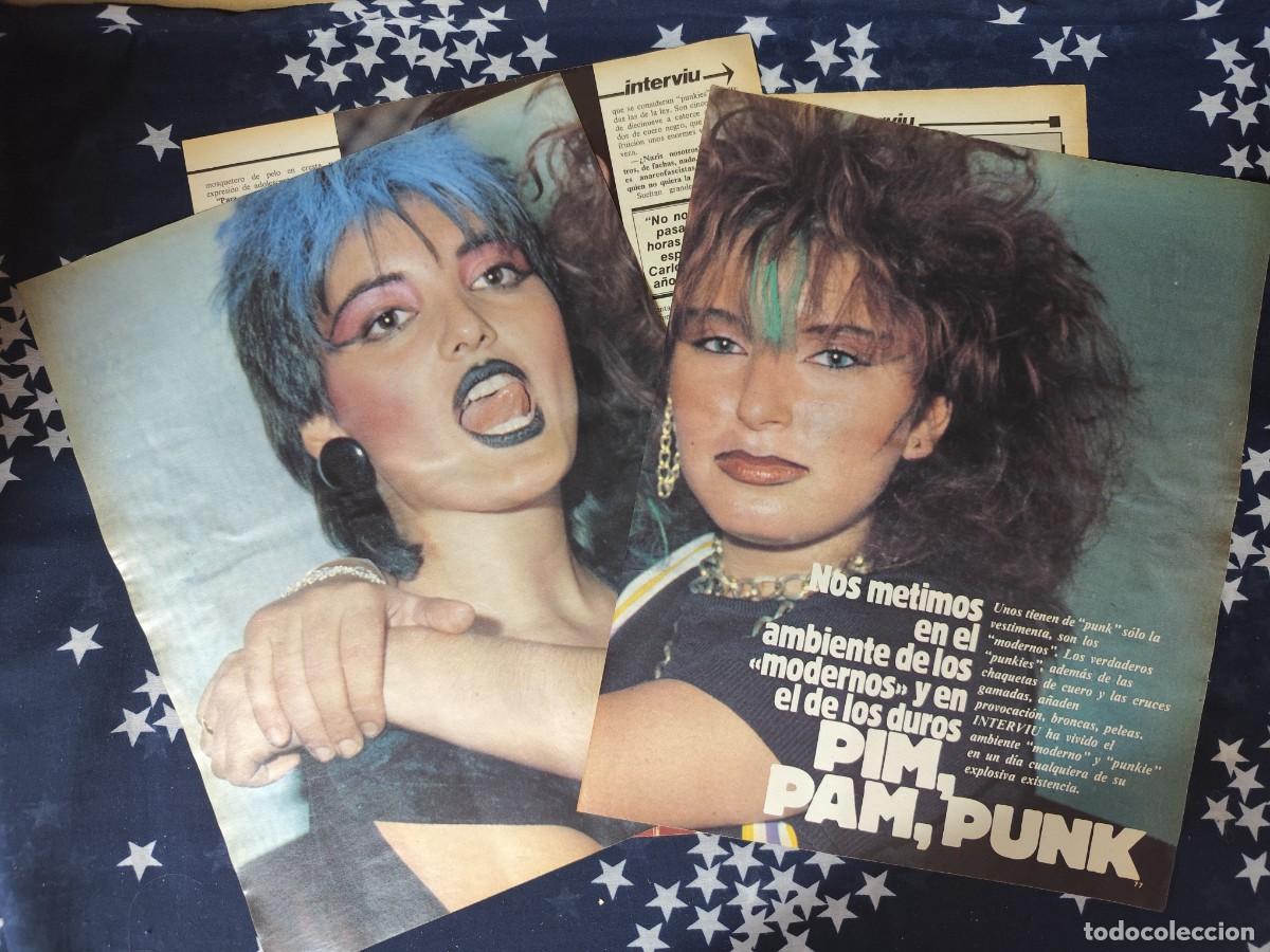 Coleccionismo de revista Intervi&uacute;: Pim,Pam,Punk Recorte/Cliping Revista Interviu 346 - 1982