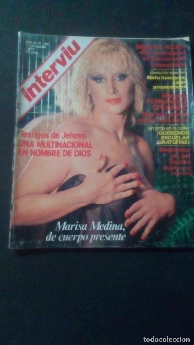 Coleccionismo de revista Intervi&uacute;: INTERVIU 64-MARISA MEDINA-DANY EL ROJO-ANARQUISMO-CNT-PUNK-TESTIGOS DE JEHOV&Aacute;-ANA BEL&Eacute;N-CERCEDILLA